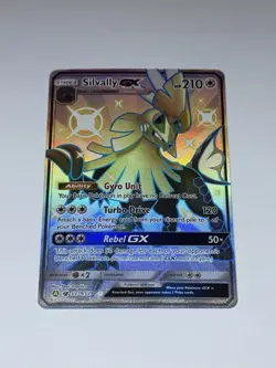 Pokemon Card Shiny Silvally GX SV79/SV94 Hidden Fates Holo Full Art Ultra NM/M - Image 1