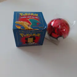 23K Gold Plated CHARIZARD Trading Card 1999 Burger King Pokemon Ball NEW SEALED - Image 1