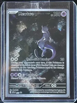 SEALED Pokemon TCG Mewtwo SVP 151 #052 Black Star Promo Card NM Condition - Image 1