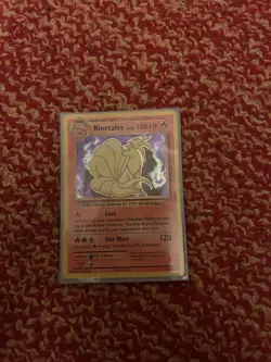 Ninetales Evolutions Holo Rare Pokemon TCG Trading Card 15/108 2016 - Image 1