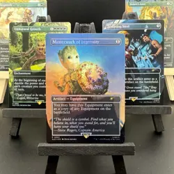 MTG?Secret Lair BABY GROOT Bonus Card FOIL SET?SLD Marvel X MINT RARE Unplayed ! - Image 1