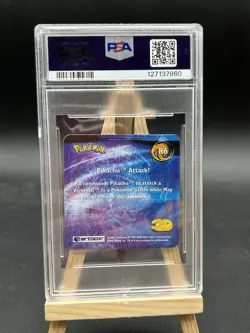 PSA 9 Pokemon pikachu Attack Advanced Action Flipz Card 2006 #R6 - Image 2