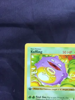 Pokemon Cards: Base Set 1st Edition Common: Koffing 51/102 - Image 2