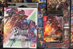 Gundam Card Game - Starter Deck Zeon’s Rush ST03 - Brick Only No Bonus Pack - Image 1