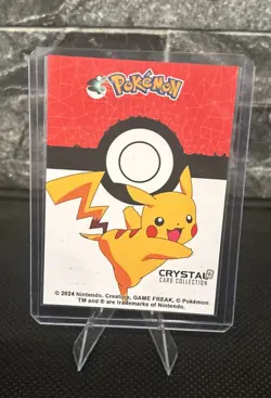 Pokemon #047 Parasect Stained Glass Crystal Card Collection Holo (2024) - Image 2