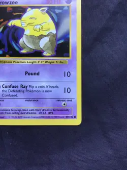 Pokemon Cards: Base Set 1st Edition Common: Drowzee 49/102 - Image 4