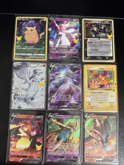Pokemon TCG 9 CARD LOT NM/M Condition ????PSA Potential - Image 1