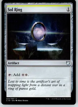Sol Ring - Commander 2018 - LP - #222 - Image 1