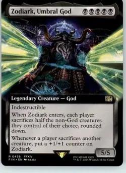 Zodiark, Umbral God (Extended Art) - FINAL FANTASY - 456 - Normal NM - Image 1