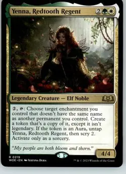 Yenna, Redtooth Regent - Wilds of Eldraine - 219 - Normal NM - Image 1