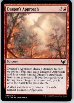 Dragon's Approach - Strixhaven: School of Mages - LP - 97 - Image 1