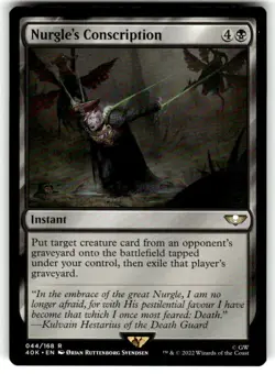 Nurgle's Conscription Universes Beyond: Warhammer 40000 Regular MTG - Image 1
