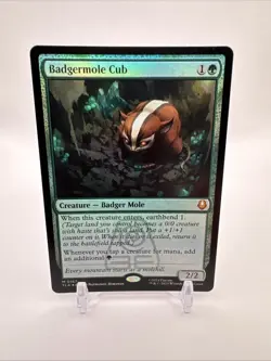 Badgermole Cub (Foil) - MTG Avatar: The Last Airbender NM - See Photos - Image 1