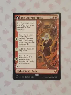 The Legend of Roku 145 NM MTG Avatar: The Last Airbender Magic - Image 1