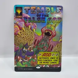 Temple of the False God NM #20 Foil MTG Secret Lair Countdown - Image 1