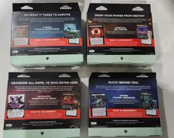 Magic: The Gathering Duskmourn: House of Horrors Set of 4 Commander Decks - NIB - Image 2