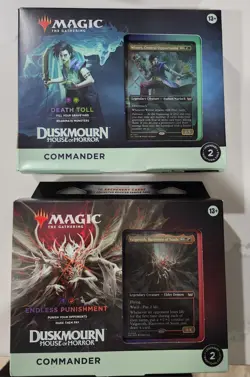 Magic: The Gathering Duskmourn: House of Horrors Set of 4 Commander Decks - NIB - Image 3
