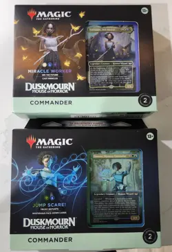 Magic: The Gathering Duskmourn: House of Horrors Set of 4 Commander Decks - NIB - Image 4