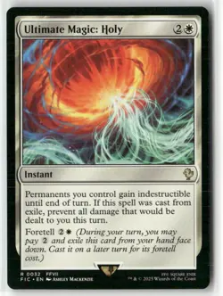 Ultimate Magic: Holy 32 NM MTG FINAL FANTASY Commander Magic - Image 1