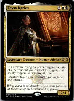 Teysa Karlov R Ravnica Allegiance 212 LP NM-LP - Image 1