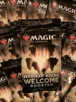 3 Packs of Zendikar Rising Welcome Boosters - Magic the Gathering MTG ZNR - Image 1