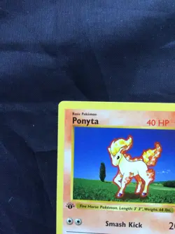 Pokemon Cards: Base Set 1st Edition Common: Ponyta 60/102 - Image 2