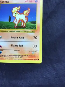 Pokemon Cards: Base Set 1st Edition Common: Ponyta 60/102 - Image 4