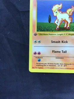 Pokemon Cards: Base Set 1st Edition Common: Ponyta 60/102 - Image 5