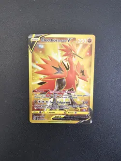Carte Pokemon Electhor de Galar V 182/172 EB09 Stars Etincelantes FR - Image 1