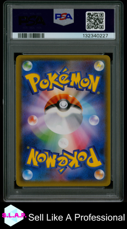 PONCHO-WEARING EEVEE EEVEE MEGA CAMPAIGN POKEMON JAP SM PROMO 2017 144 PSA 9 - Image 2