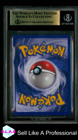 GLUMANDA POKEMON 46/102 1999 BASE-SET NON-HOLO DEUTSCH BGS 9.5 - Image 2