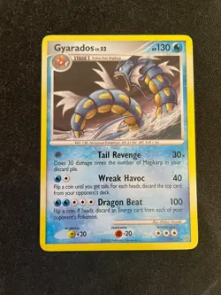 Gyarados 19/100 Holo Rare Stormfront Pokemon TCG - LP - Image 1