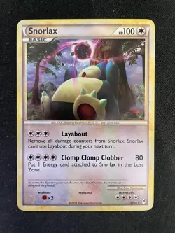 Snorlax - 33/95 - Pokemon Call of Legends Non-Holo Pokemon TCG - LP+ - Image 1