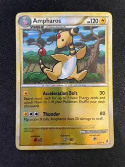 Ampharos 23/95 Reverse Holo Rare Call of Legends Pokemon TCG - LP+ - Image 1