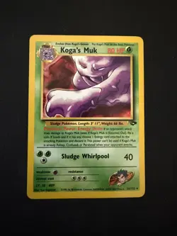 Koga's Muk 26/132 Gym Challenge Regular Pokemon TCG - LP+ - Image 1