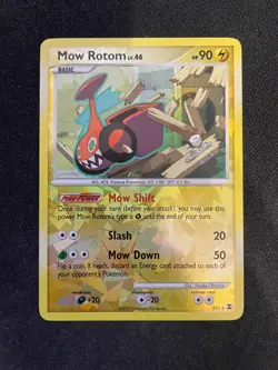 Mow Rotom RT4 Ultra Rare Rising Rivals Cracked Ice Pokemon TCG - LP+ - Image 1