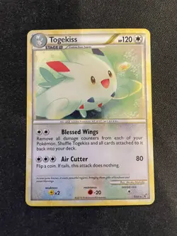 Togekiss Undaunted Pokemon 9/90 Holo Rare Pokemon TCG - LP+ - Image 1