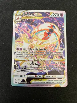 Deoxys VSTAR Pokemon GG46/GG70 Crown Zenith: Galarian Gallery Holo - NM - Image 1