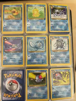 Pokemon Binder Collection Vintage 63 Pages In Total - Image 2