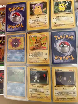 Pokemon Binder Collection Vintage 63 Pages In Total - Image 4