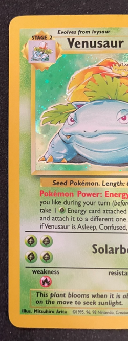 Venusaur 18/130 Holo Base 2 Set Holo Pokemon TCG - LP+ - Image 2
