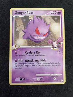 Gengar GL 40/111 Platinum Rising Rivals Pokemon TCG - LP+ - Image 1