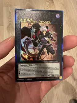 Yugioh Misprint Name Shift Time Thief Redoer RA01 Prismatic Ultimate Rare NM - Image 1