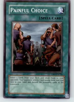 Painful Choice - Dark Beginning 1 - DB1-EN033 - Lightly Played - Image 1