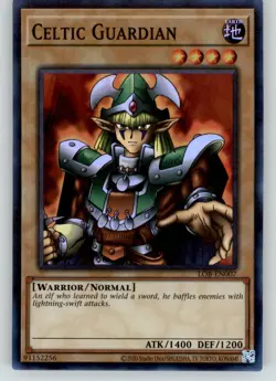 Celtic Guardian - Legend of Blue Eyes White Dragon 25th Ann - LOB-EN007 - NM - Image 1
