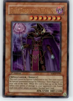 Dark Eradicator Warlock - Structure Deck: Spellcaster's Judgment - SD6-EN001 LP - Image 1