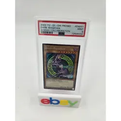 Yu-Gi-Oh - Dark Magician ADC1-EN001 Adidas Collaboration PSA 9 Mint - Image 1