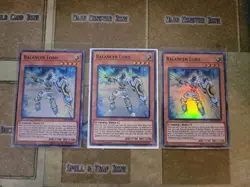 YUGIOH 3X BALANCER LORD MYFI-EN047 SUPER 1ST ED NM - Image 1