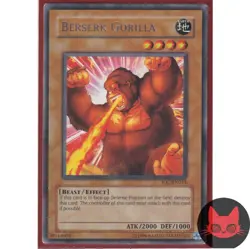 Yugioh Berserk Gorilla IOC-EN013 Rare NM - Image 1