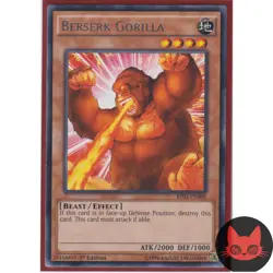 Yugioh Berserk Gorilla BP03-EN008 Rare 1st Edition NM - Image 1